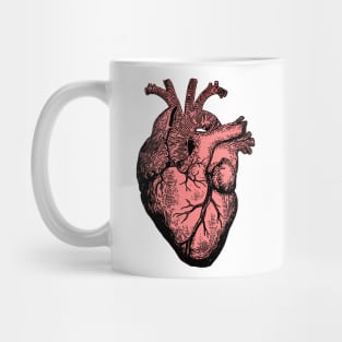 Human Heart - Graphic Design Illustration Art Mug